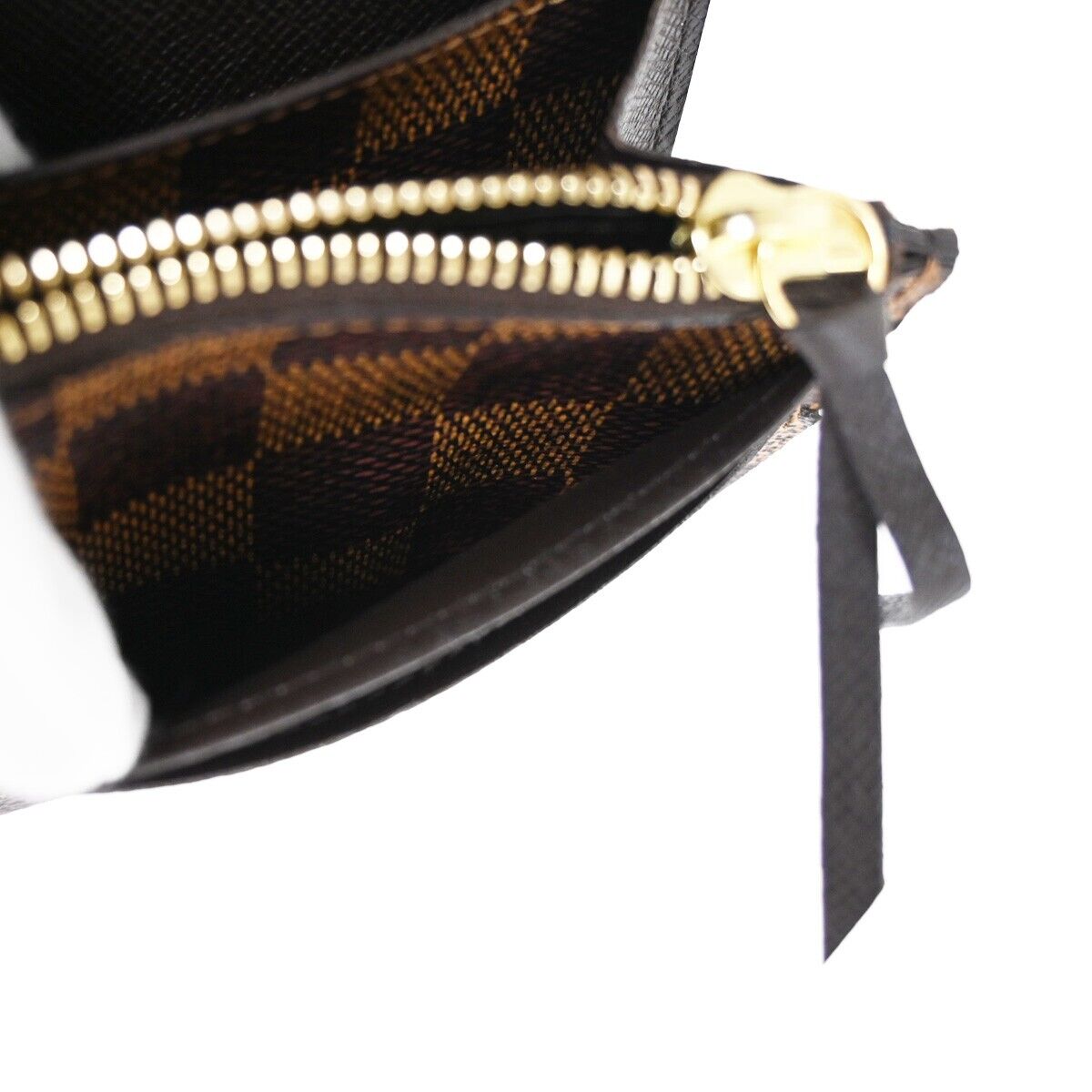 LOUIS VUITTON Portefeuille Emilie Long Bifold Wallet Damier Brown N63019 31RJ271