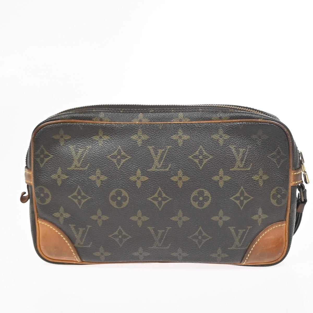 LOUIS VUITTON Marly Dragonne GM Clutch Hand Bag Monogram Brown M51825 67AA206