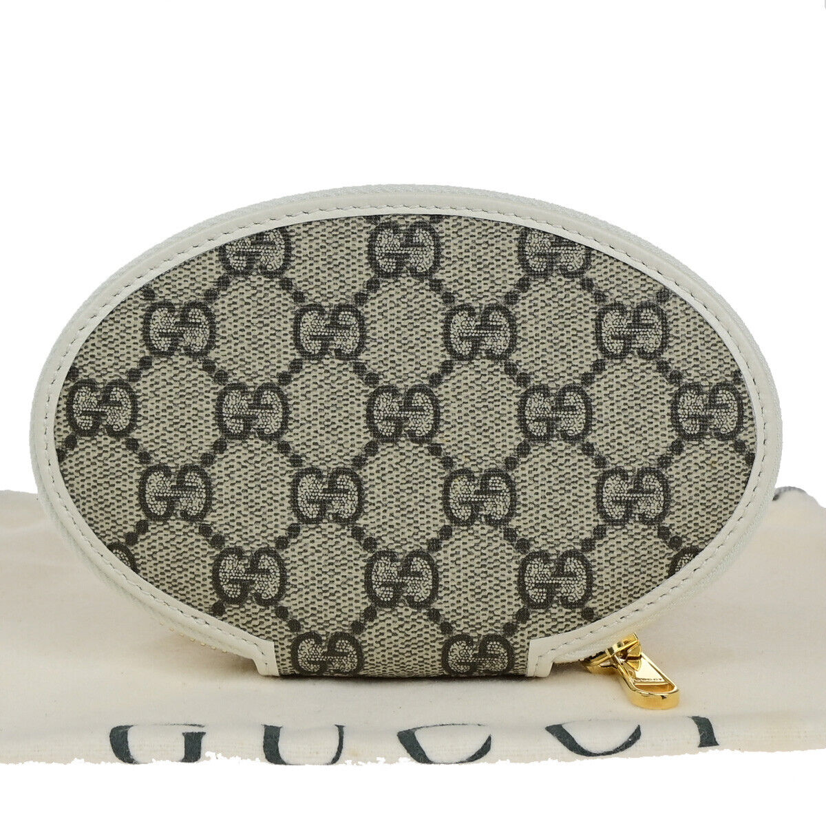 GUCCI Horsebit 1955 GG Pattern Coin Case Wallet Supreme Leather WE BN 79RK736