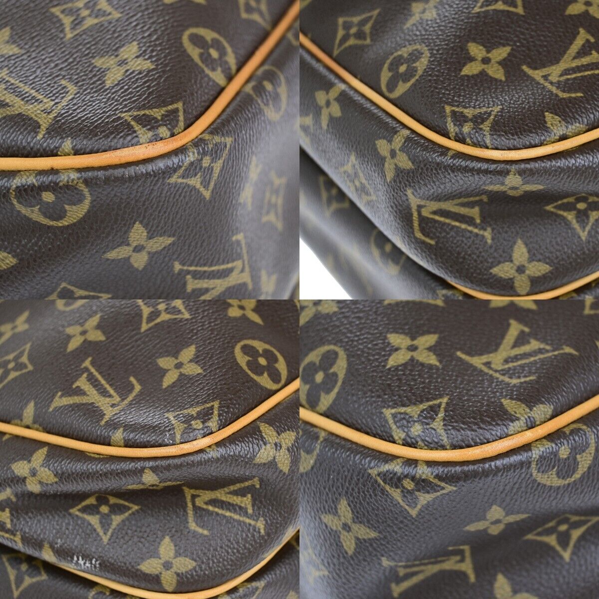 LOUIS VUITTON Reporter GM Crossbody Shoulder Bag Monogram Leather M45252 85EC522