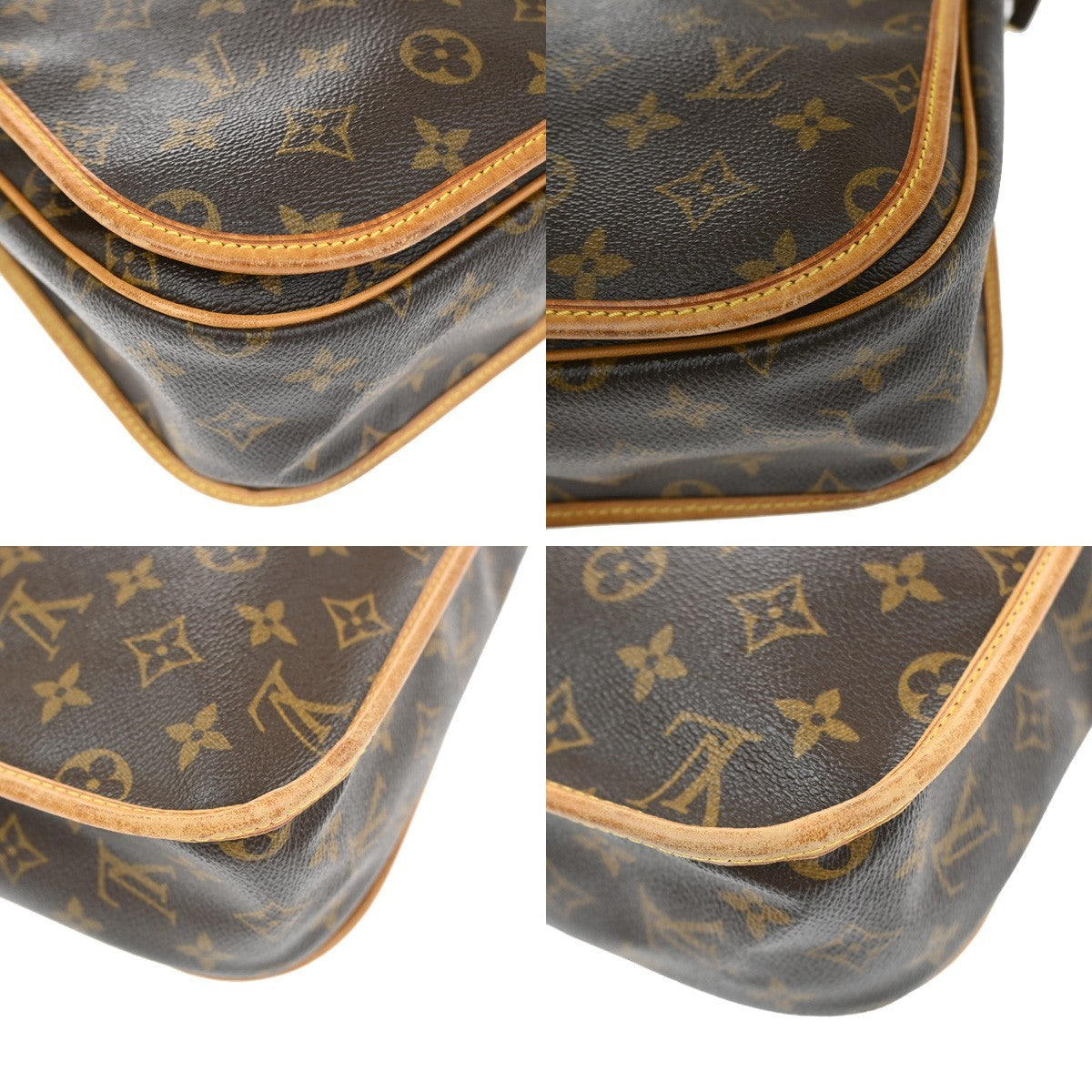 LOUIS VUITTON Messenger Bosphore GM Shoulder Bag Monogram Leather M40105 70YJ190