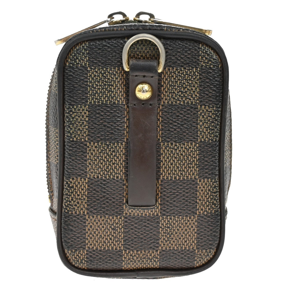 LOUIS VUITTON Etui Okapi PM Shoulder Pouch Bag Damier Ebene Brown N61738 30KB575
