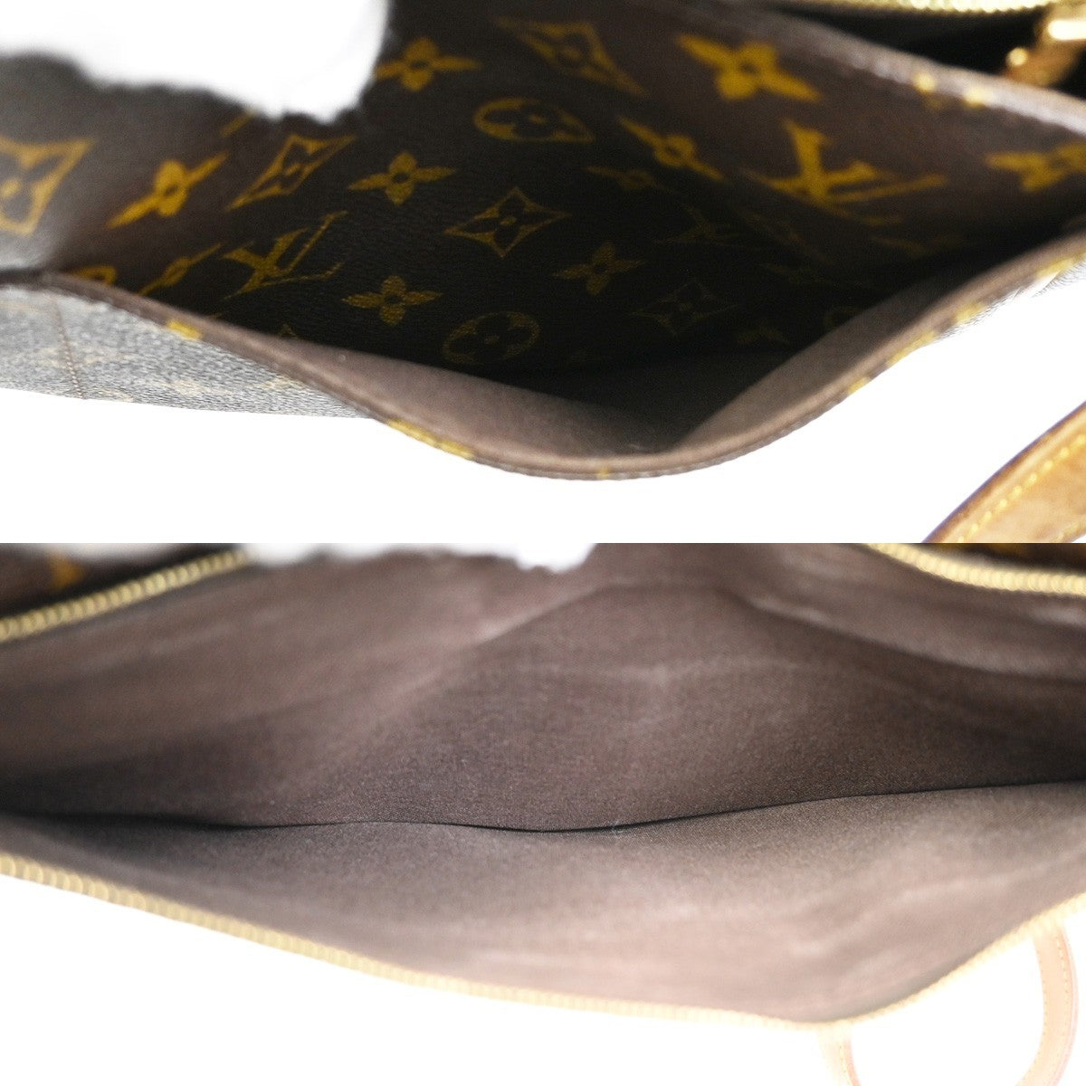 LOUIS VUITTON Menilmontant MM Shoulder Bag Monogram Leather BN M40473 31KB584