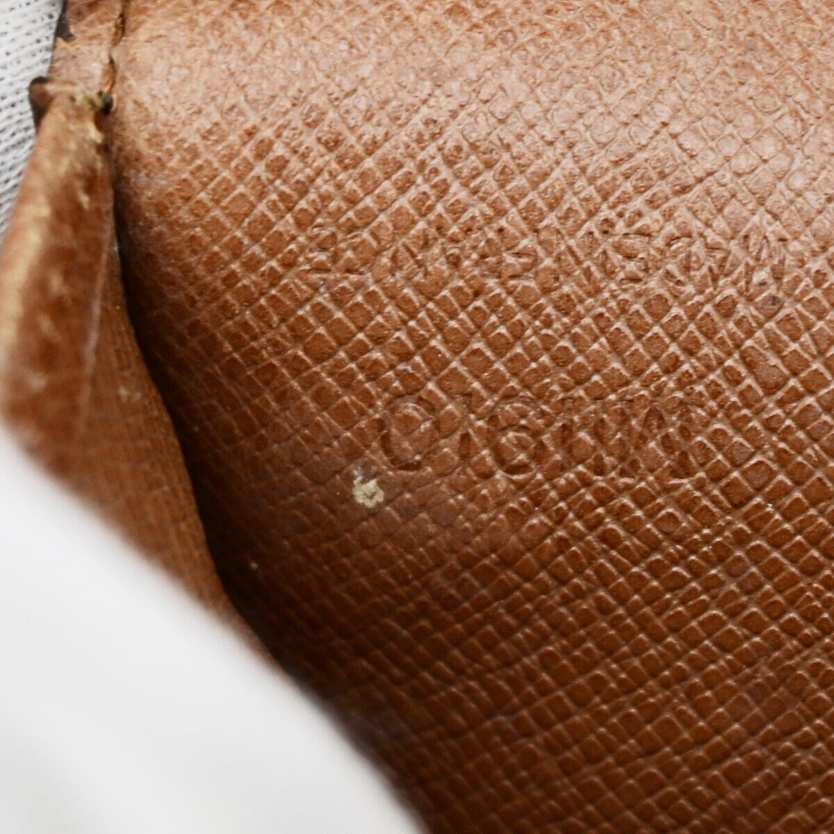 LOUIS VUITTON LV Logo 4 Set Bifold Trifold Long Wallet Monogram Brown 65FA707