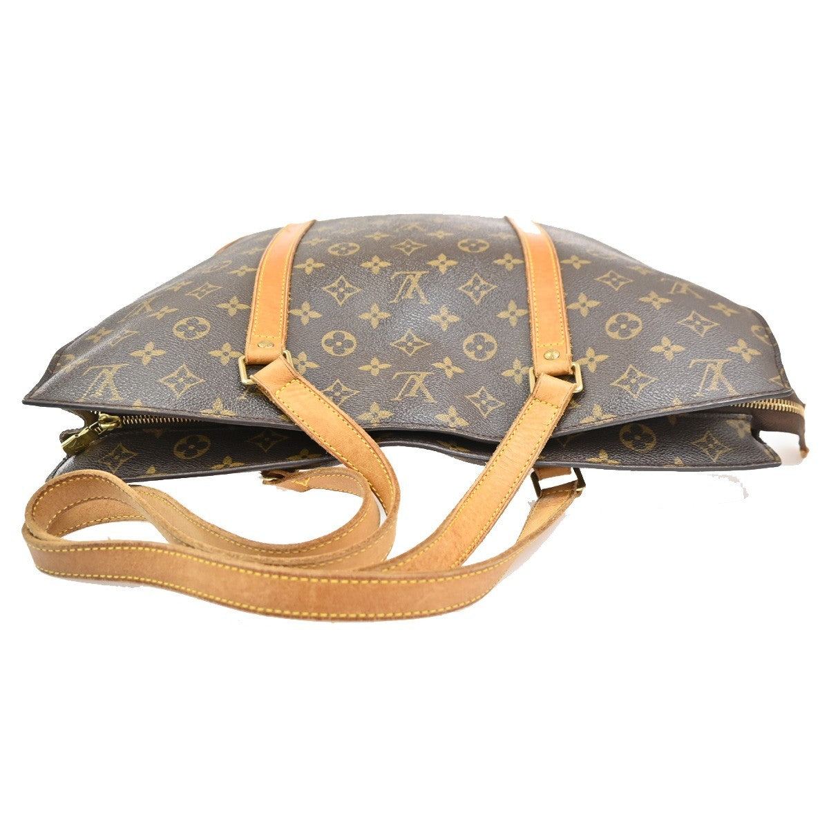 LOUIS VUITTON BABYLONE Shoulder Bag Monogram Leather Brown France M51102 87PA089