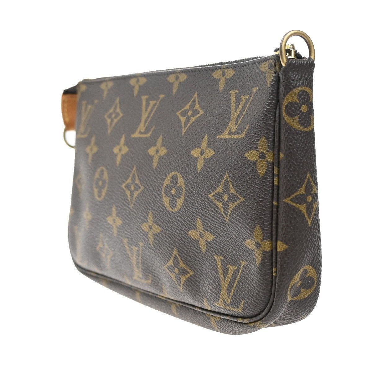 LOUIS VUITTON Pochette Accessoires Hand Bag Monogram Leather BN M51980 88TA056