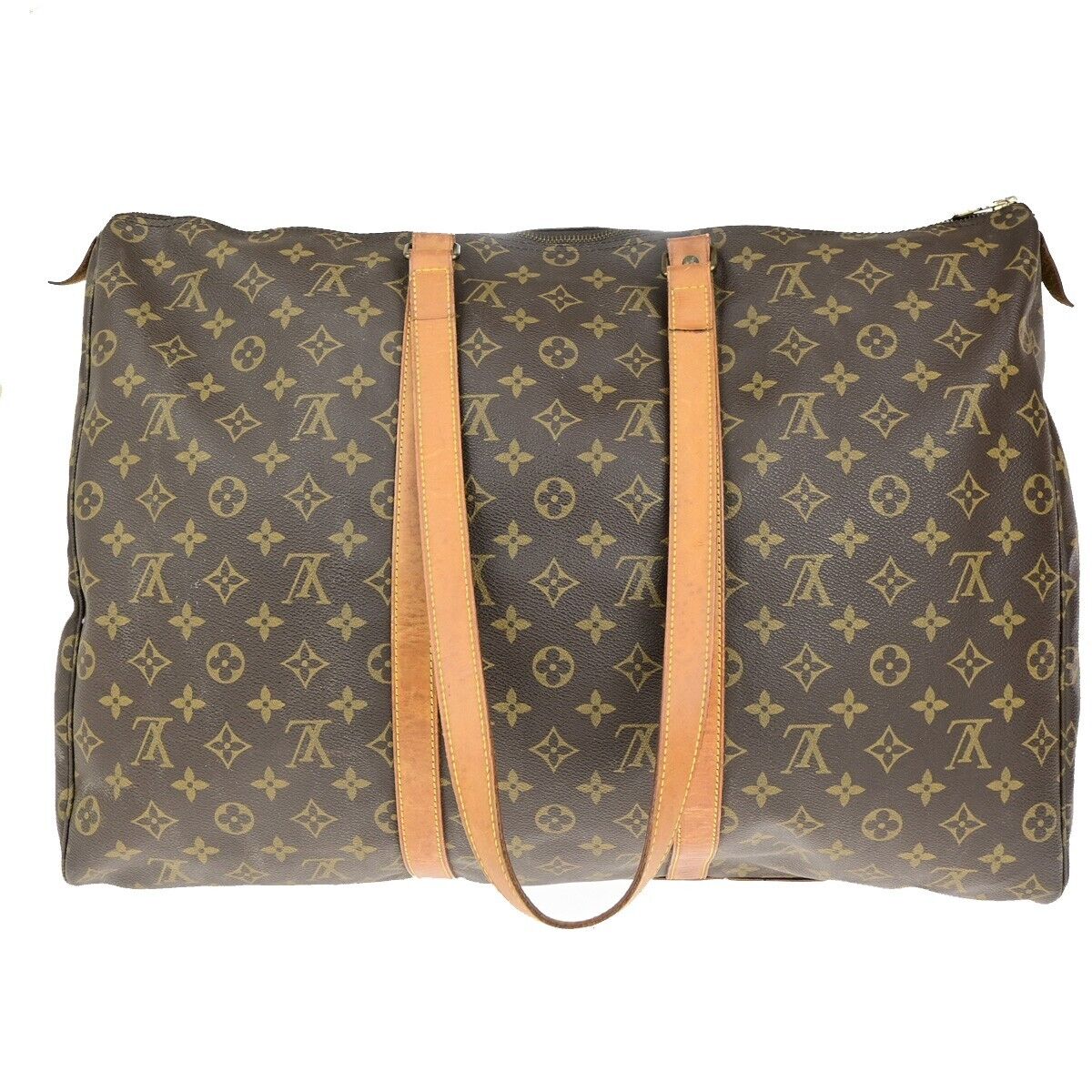 LOUIS VUITTON Flanerie 50 Shoulder Bag Monogram Leather Brown M51116 34ED323