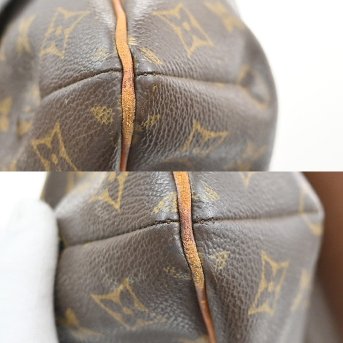 LOUIS VUITTON Musette Shoulder Bag Monogram Leather Brown France M51256 74PA030
