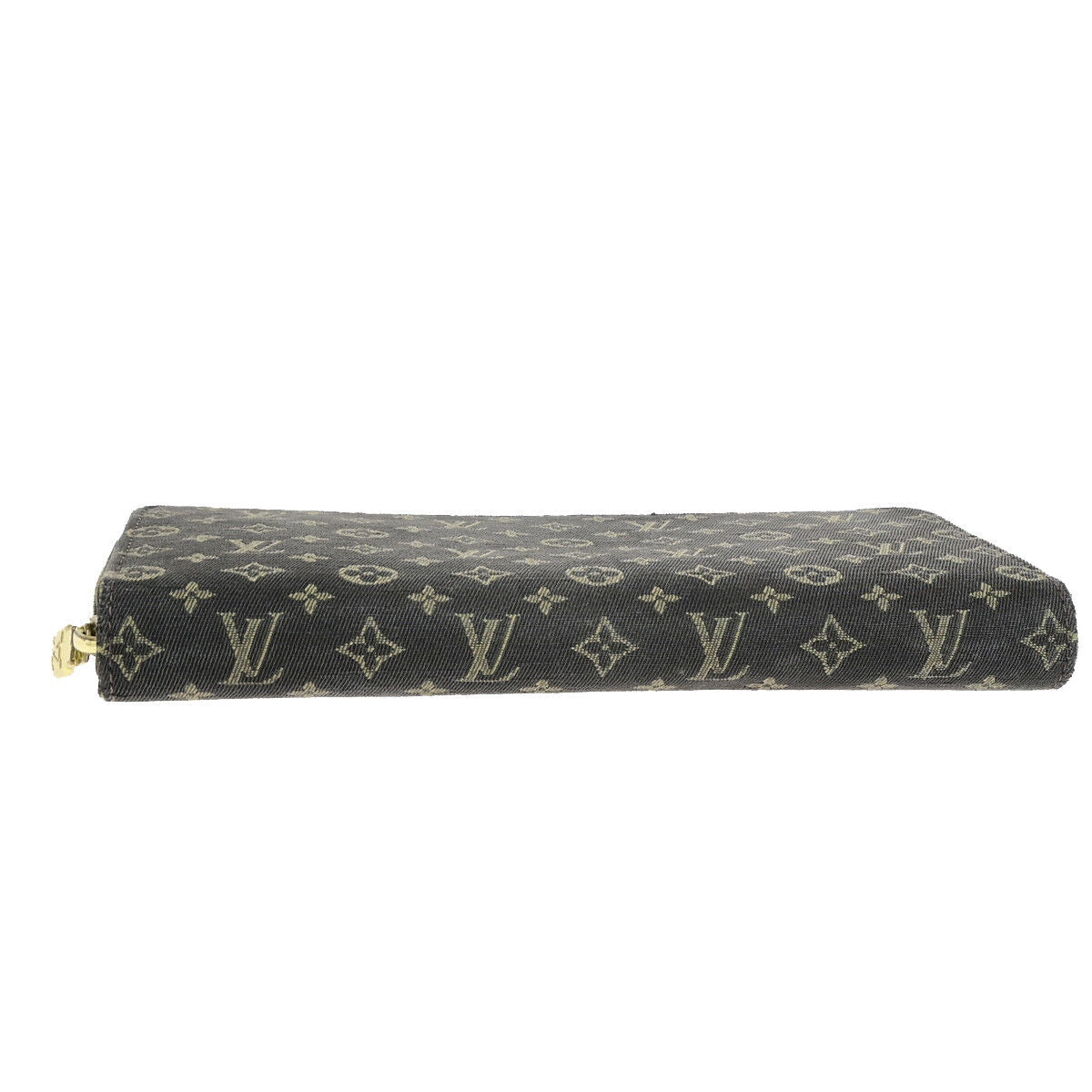 LOUIS VUITTON Zippy Wallet Monogram Mini Lin Canvas Leather BN M95235 69YF036