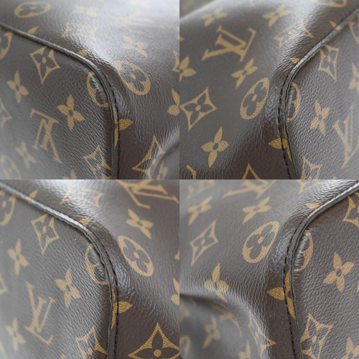 LOUIS VUITTON Neo Noe MM Drawstring Shoulder Bag Monogram Red M44021 669RF240