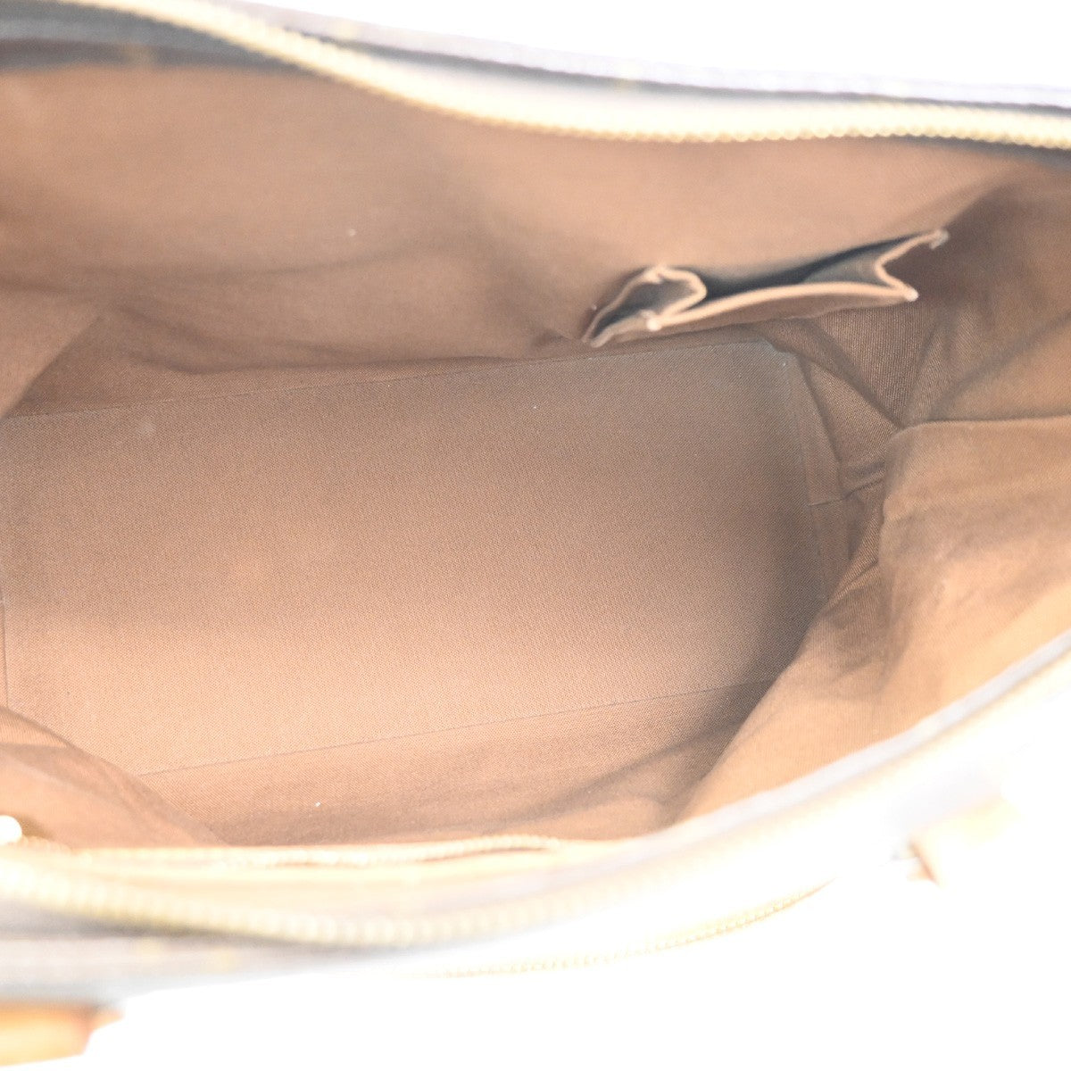 LOUIS VUITTON Cabas Mezzo Shoulder Bag Monogram Leather Brown M51151 85KC239