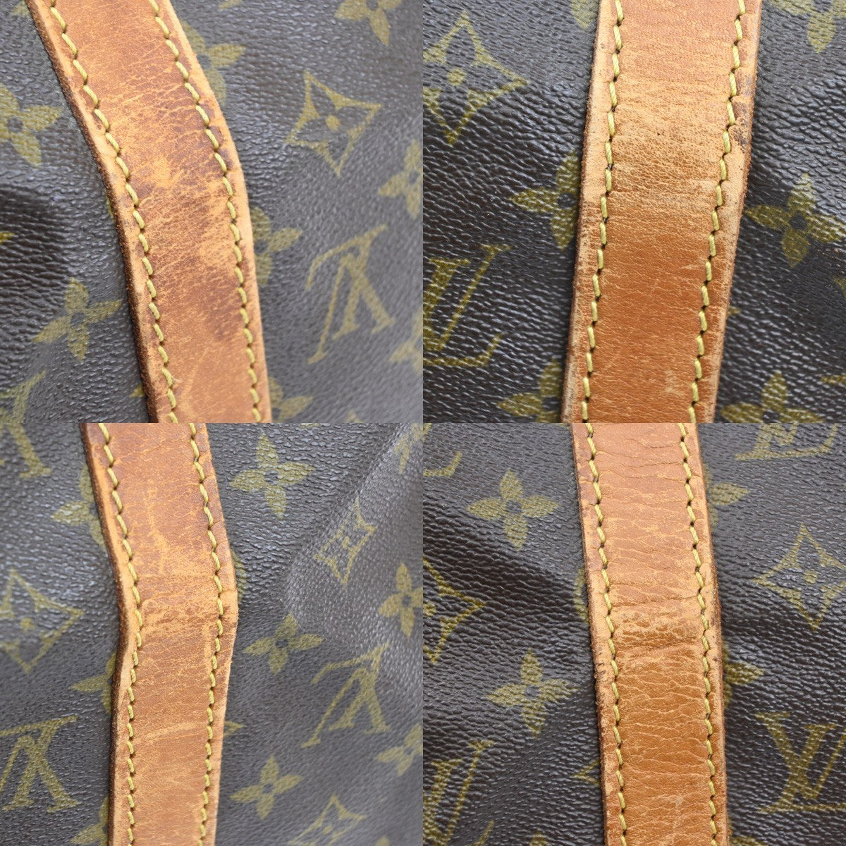 LOUIS VUITTON Sac Souple 45 Travel Hand Bag Monogram Leather BN M41624 62CB015