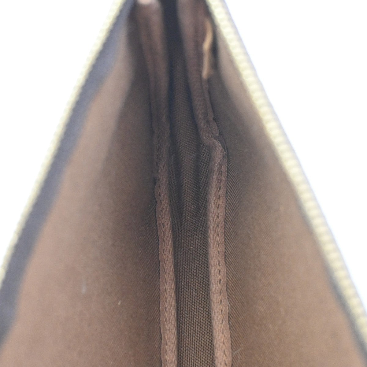LOUIS VUITTON Pochette Accessoires Hand Bag Monogram Leather BN M51980 70DA182