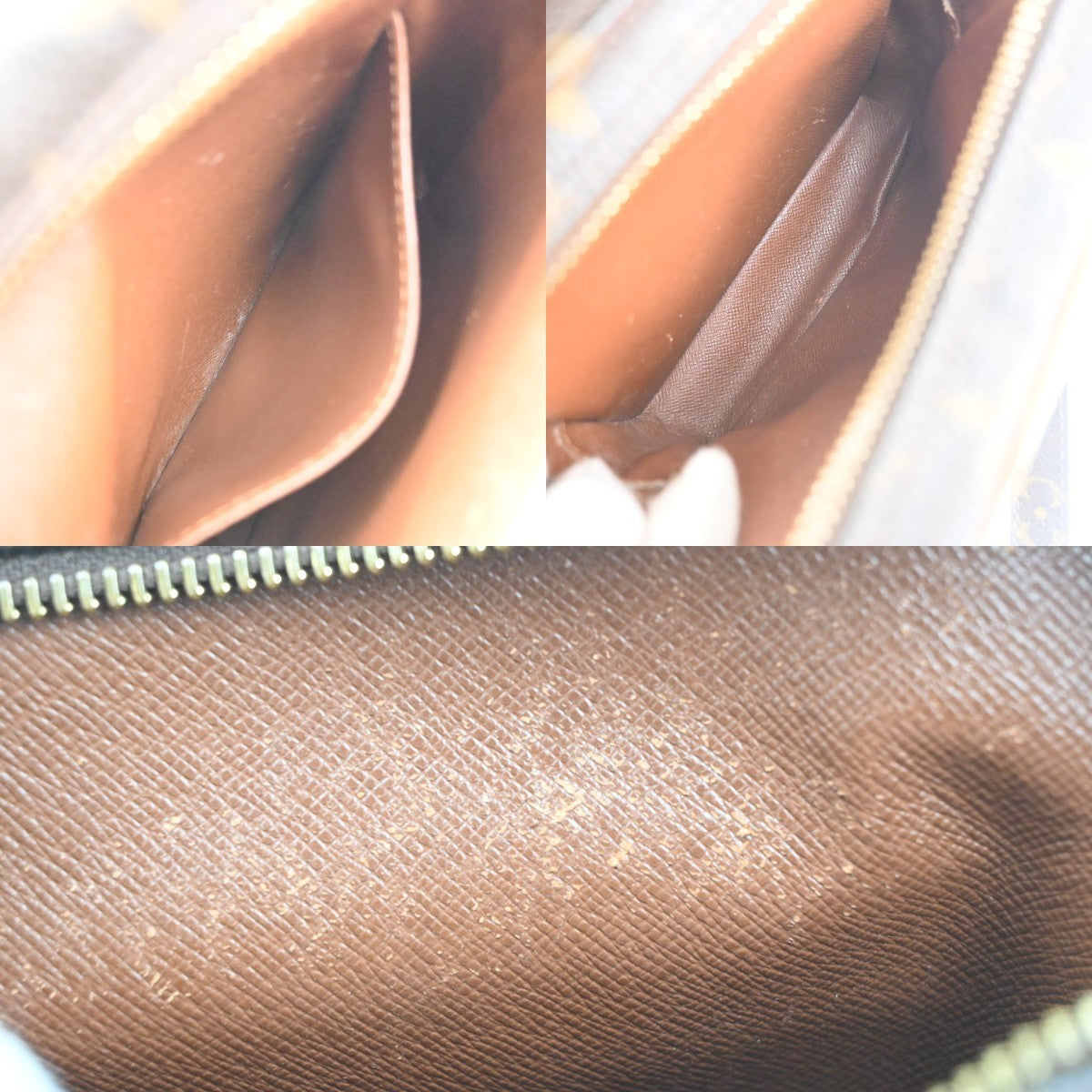 LOUIS VUITTON Amazon Crossbody Shoulder Bag Monogram Leather BN M45236 65KD039