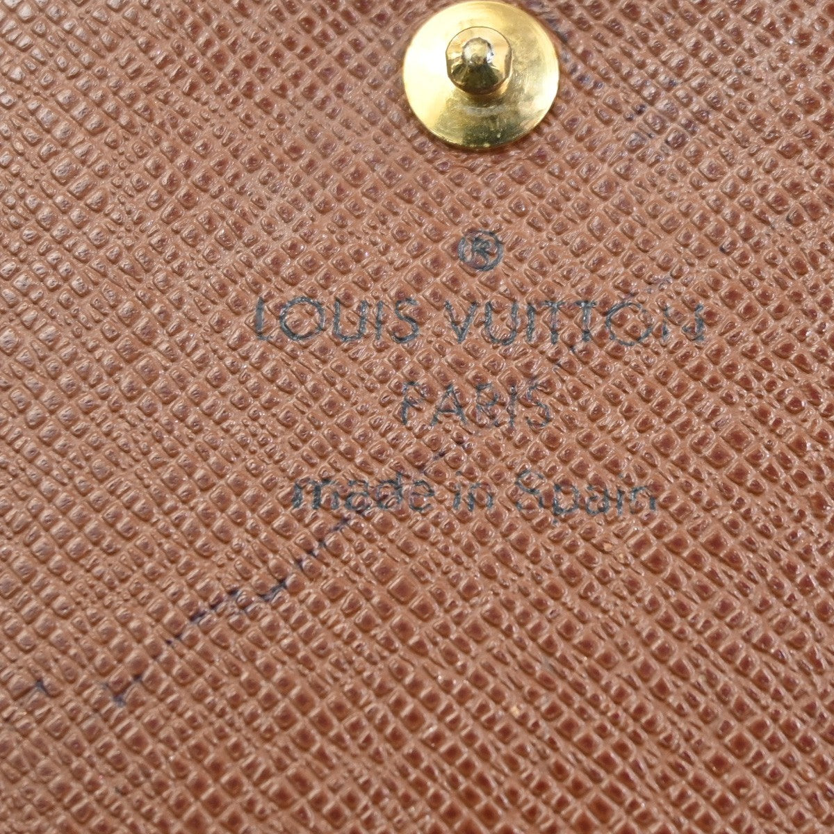 LOUIS VUITTON Portefeuille Tresor Bifold Wallet Monogram Brown M61736 05KC305