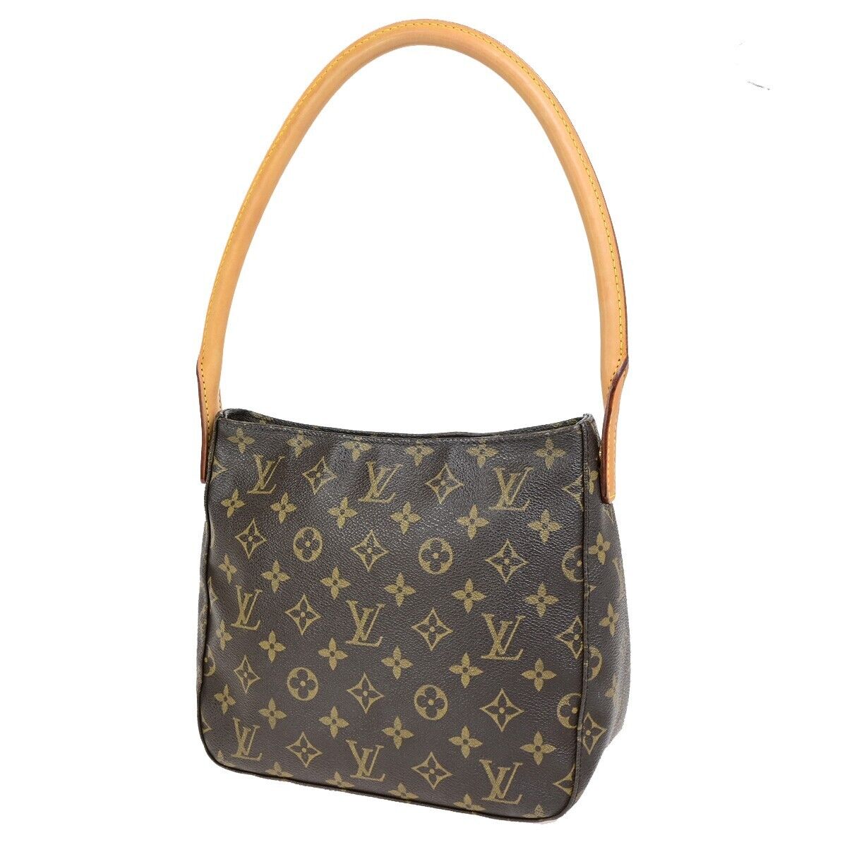 LOUIS VUITTON Looping MM Shoulder Bag Monogram Leather BN France M51146 93FB306