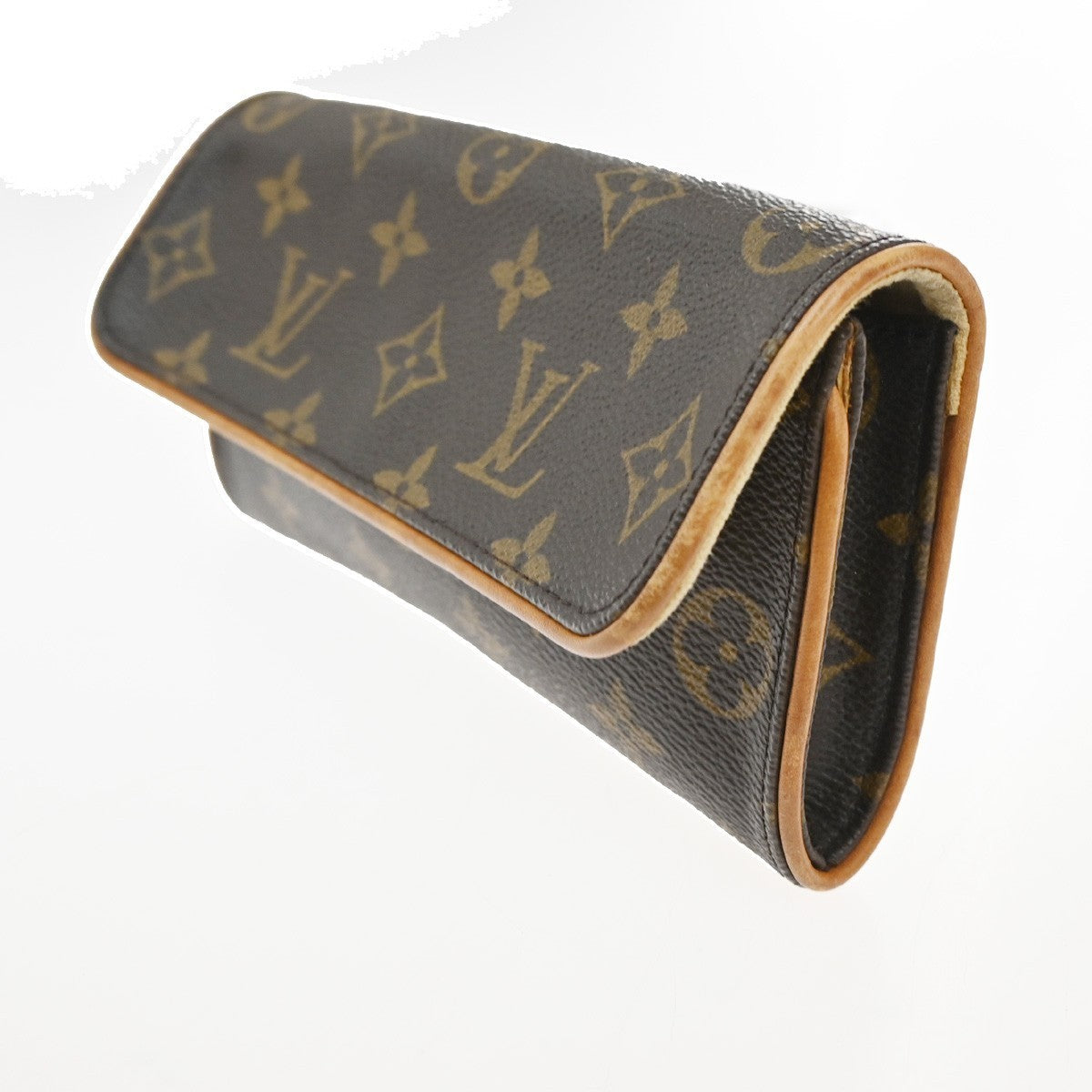 LOUIS VUITTON Pochette Twin PM 2Way Shoulder Clutch Bag Monogram M51854 85TA560