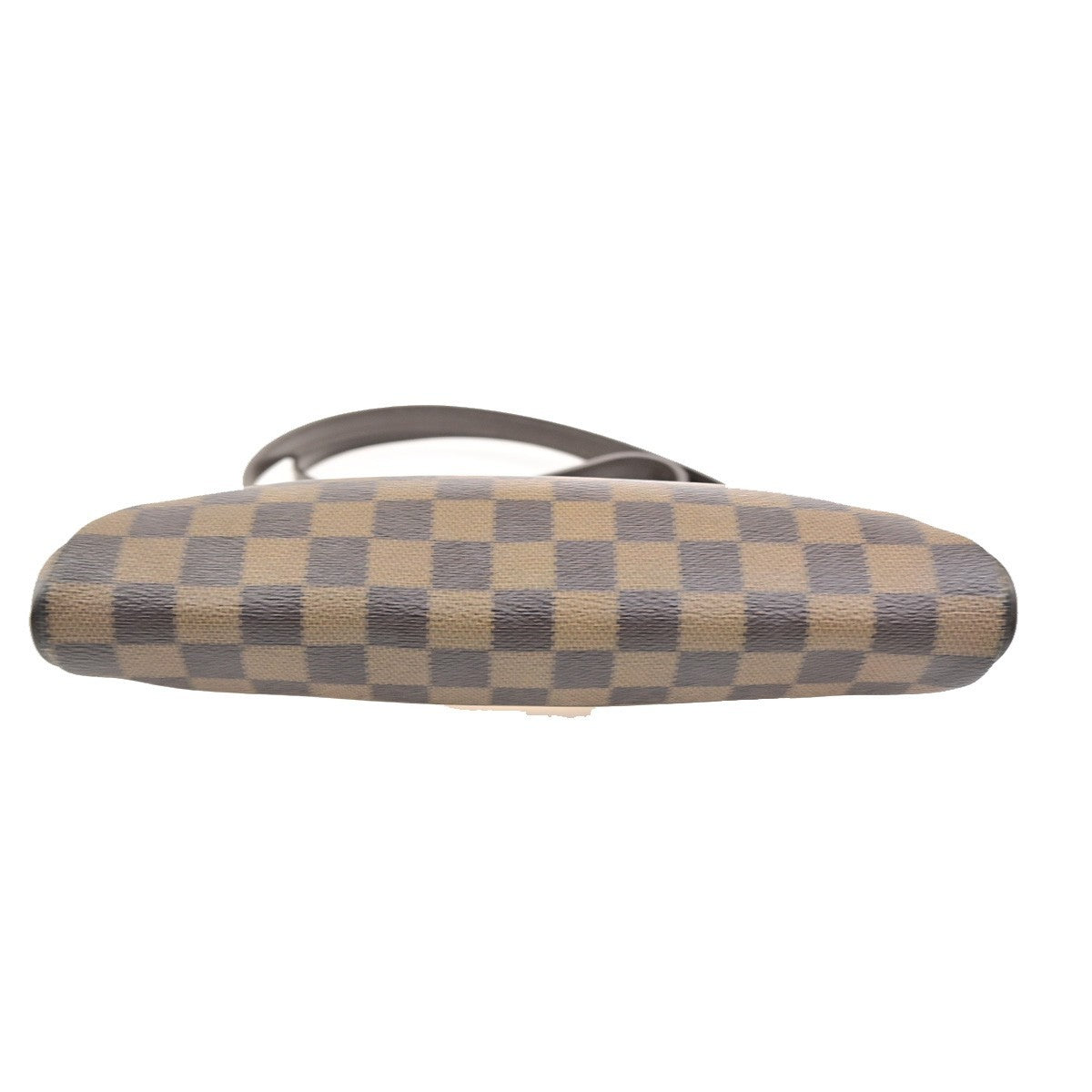 LOUIS VUITTON Eva Chain Shoulder Bag Damier Ebene Leather Brown N55213 601MA693