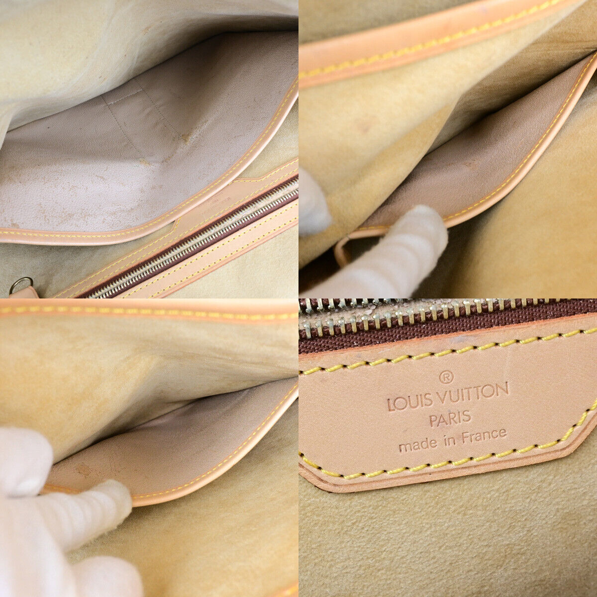 LOUIS VUITTON Porte Documents Voyage 2 Compartments Bag Monogram M53362 82YG231