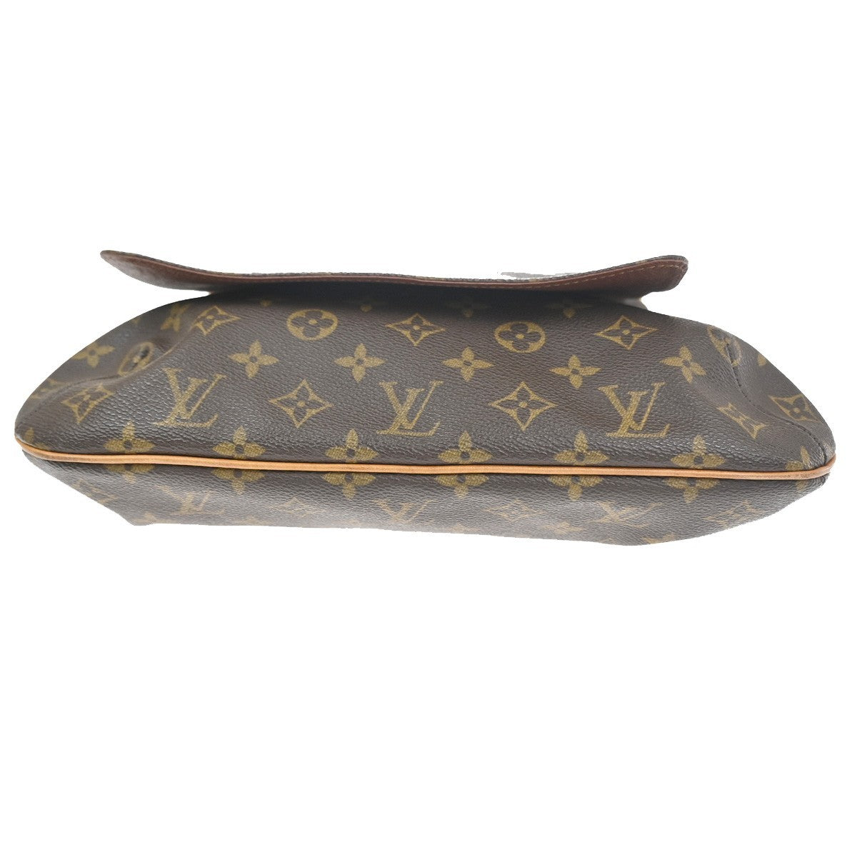 LOUIS VUITTON Musette Shoulder Bag Monogram Leather Brown France M51256 73KC739
