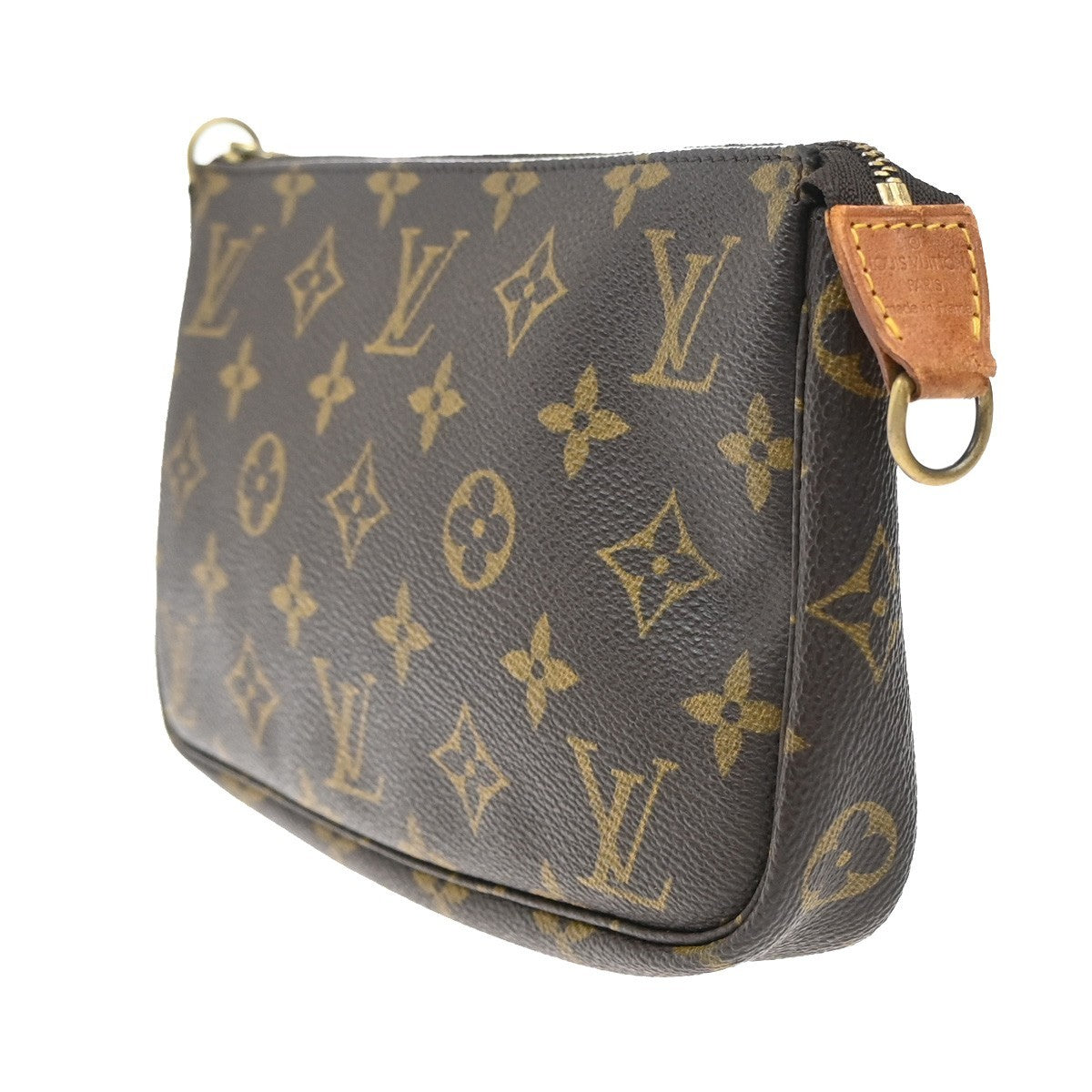 LOUIS VUITTON Pochette Accessoires Hand Bag Monogram Leather BN M51980 88TA056