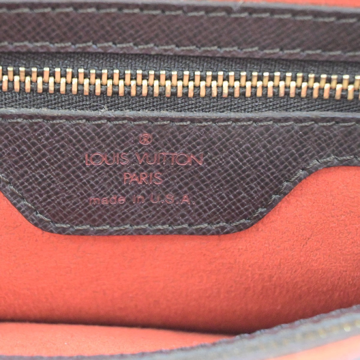 LOUIS VUITTON Marais Shoulder Bag Damier Ebene Leather BN USA N42240 77MA694