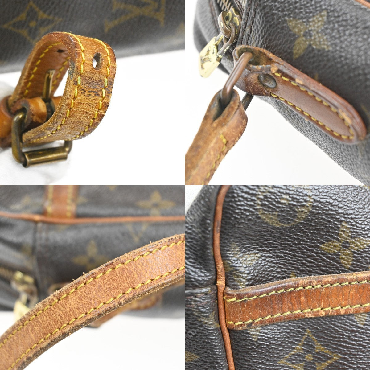 LOUIS VUITTON Trocadero 30 Shoulder Bag Monogram Leather Brown M51272 30CA797
