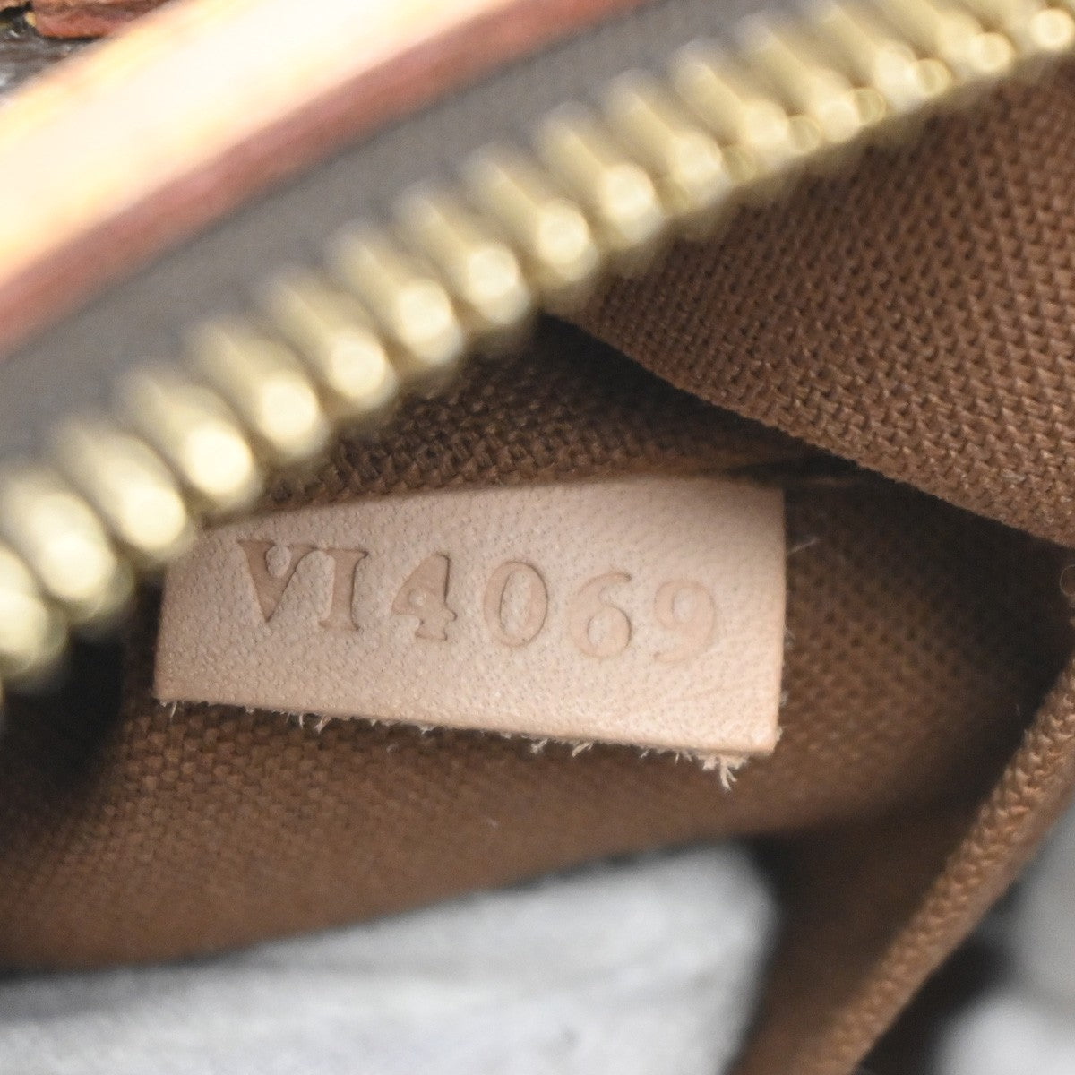 LOUIS VUITTON Tivoli PM Hand Bag Monogram Leather Brown France M40143 600RL749