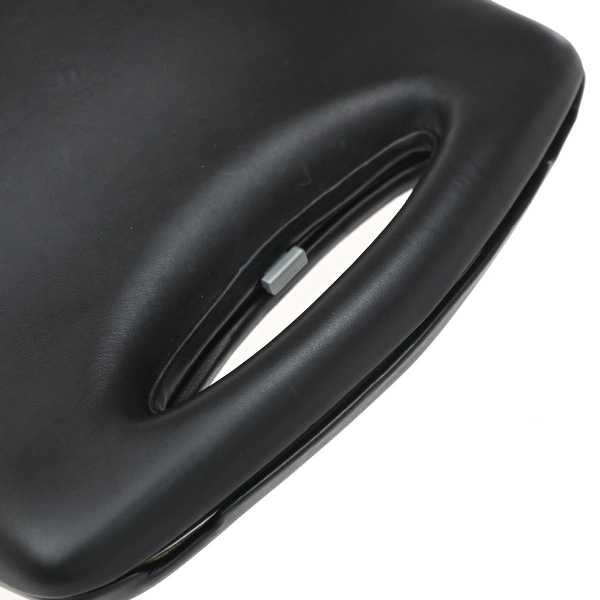 CHANEL CC Logo 2 Way Hip Shoulder Hand Bag Leather Plastic Black 95RF836