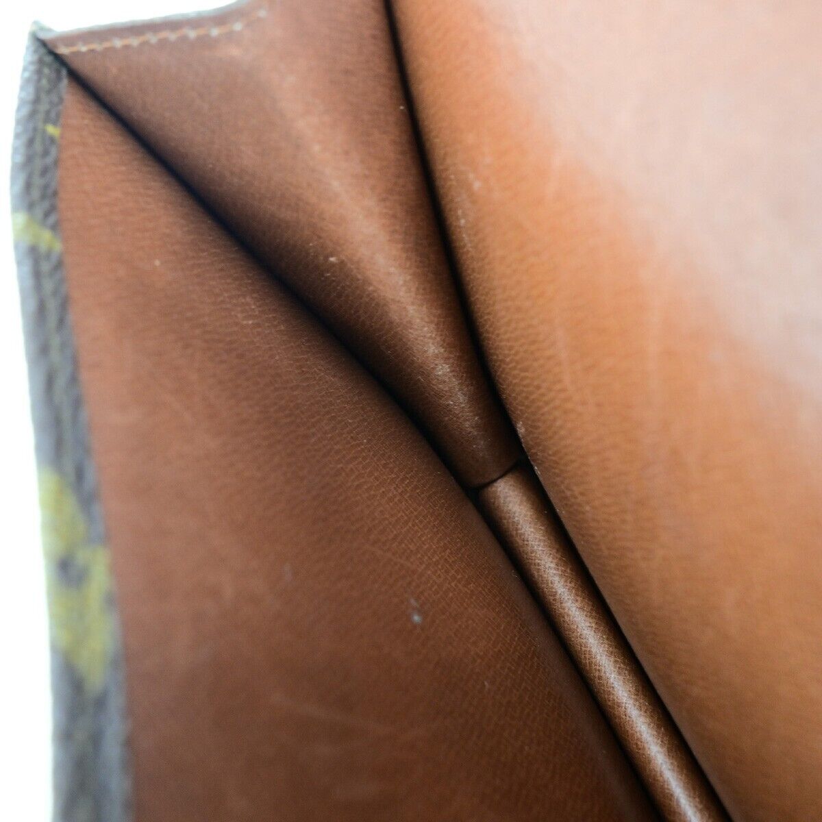 LOUIS VUITTON Pochette Rabat 20 Clutch Hand Bag Monogram Leather M51934 61EC909
