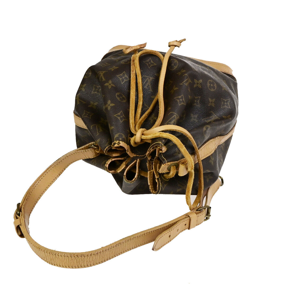 LOUIS VUITTON Noe GM Drawstring Shoulder Bag Monogram Leather BN M42224 08SJ527