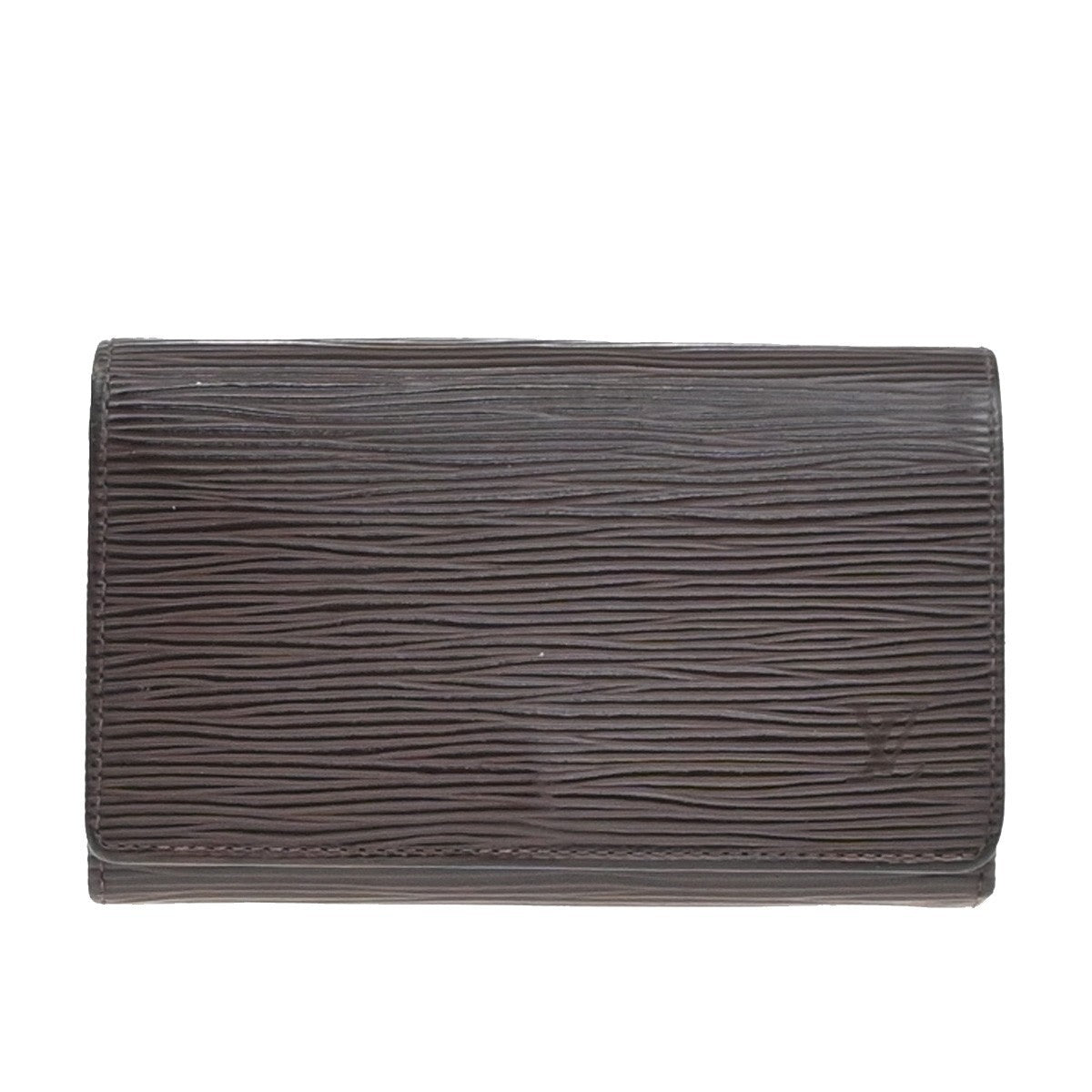 LOUIS VUITTON Portefeuille Tresor Bifold Wallet Epi Leather Brown M6350D 67KP334