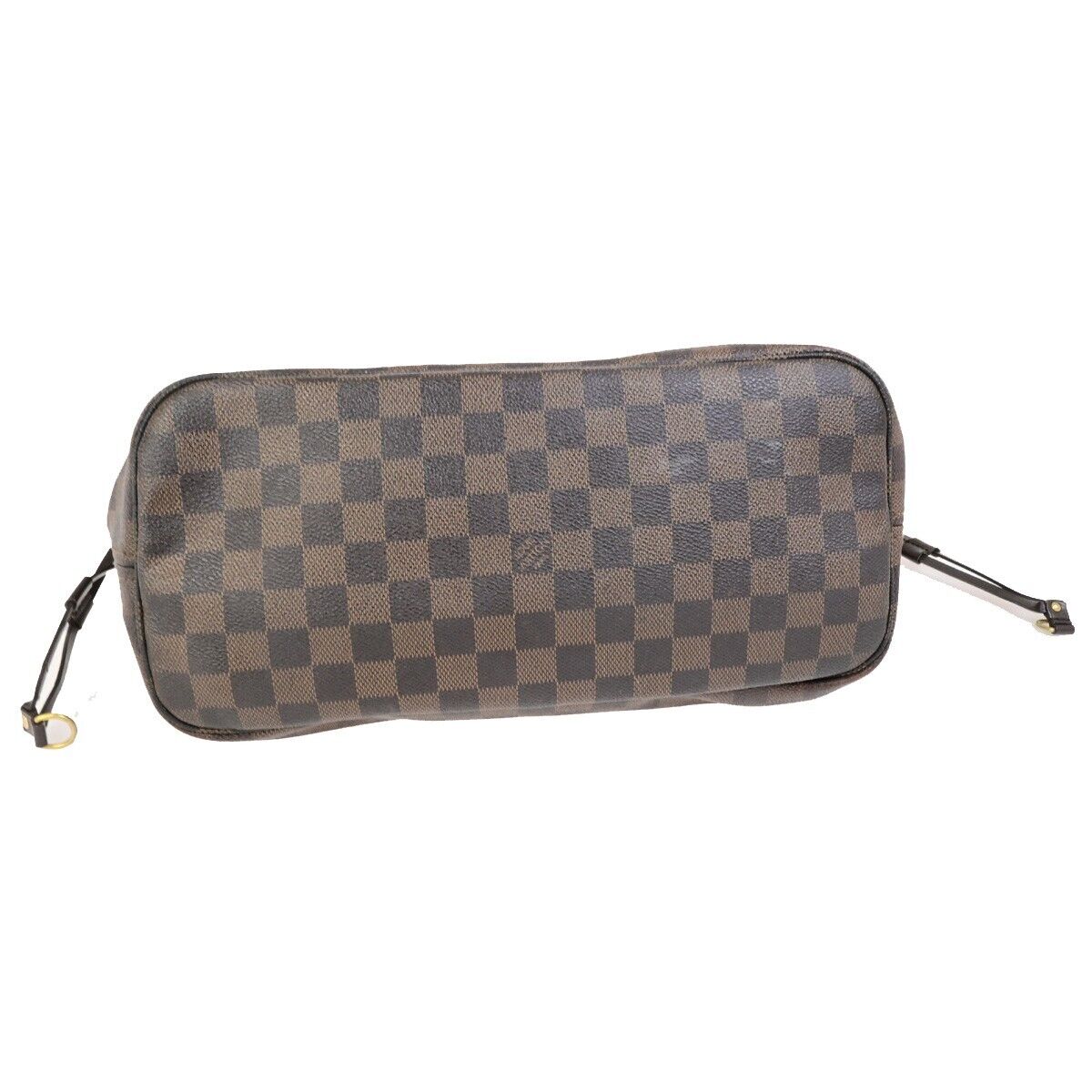 LOUIS VUITTON Neverfull MM Shoulder Bag Damier Ebene Leather BN N41358 18FB331