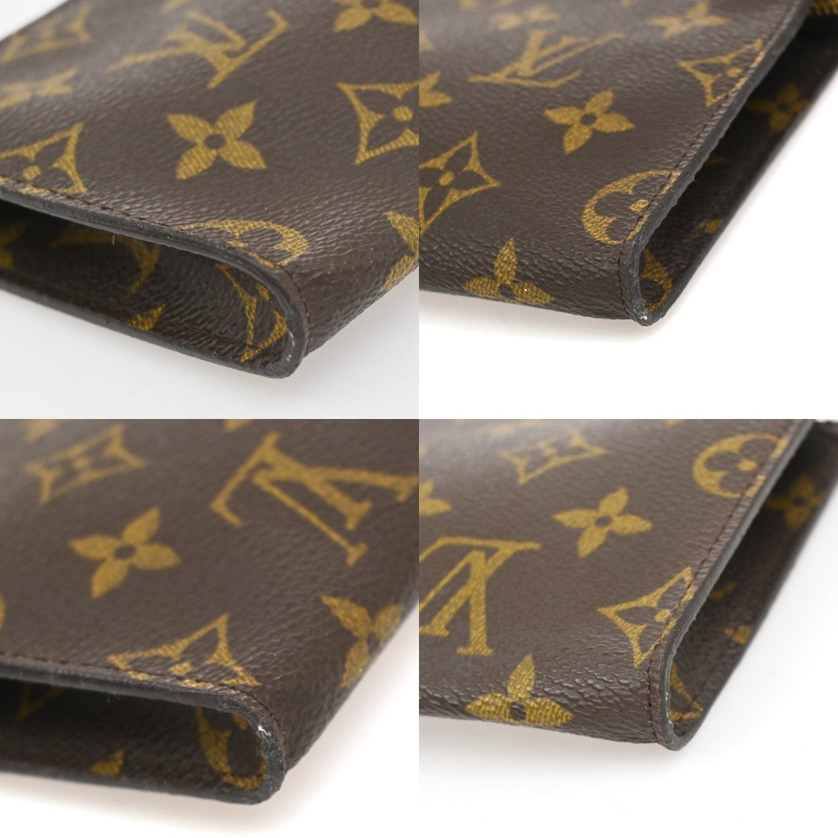 LOUIS VUITTON LV Bucket PM Clutch Pouch Bag Monogram Leather France 05EG202