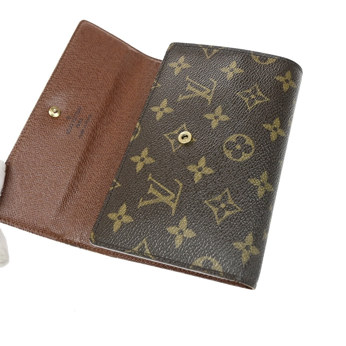 LOUIS VUITTON Porte Tresor Etui Papier Trifold Wallet Monogram BN M61202 36YJ248