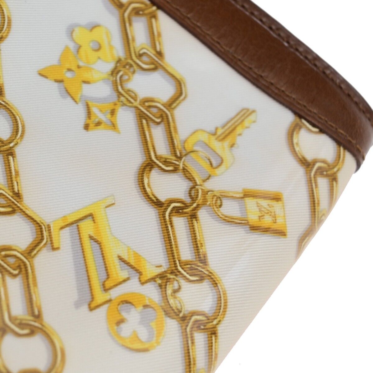 LOUIS VUITTON Limited Edition Cabas Porte-Monnaie Wallet PVC Leather 61EC966