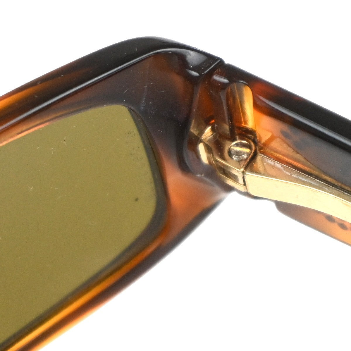 CHANEL CC Logo Sunglasses Eye Wear Plastic Brown GHW Italy 5104-B 63RF983