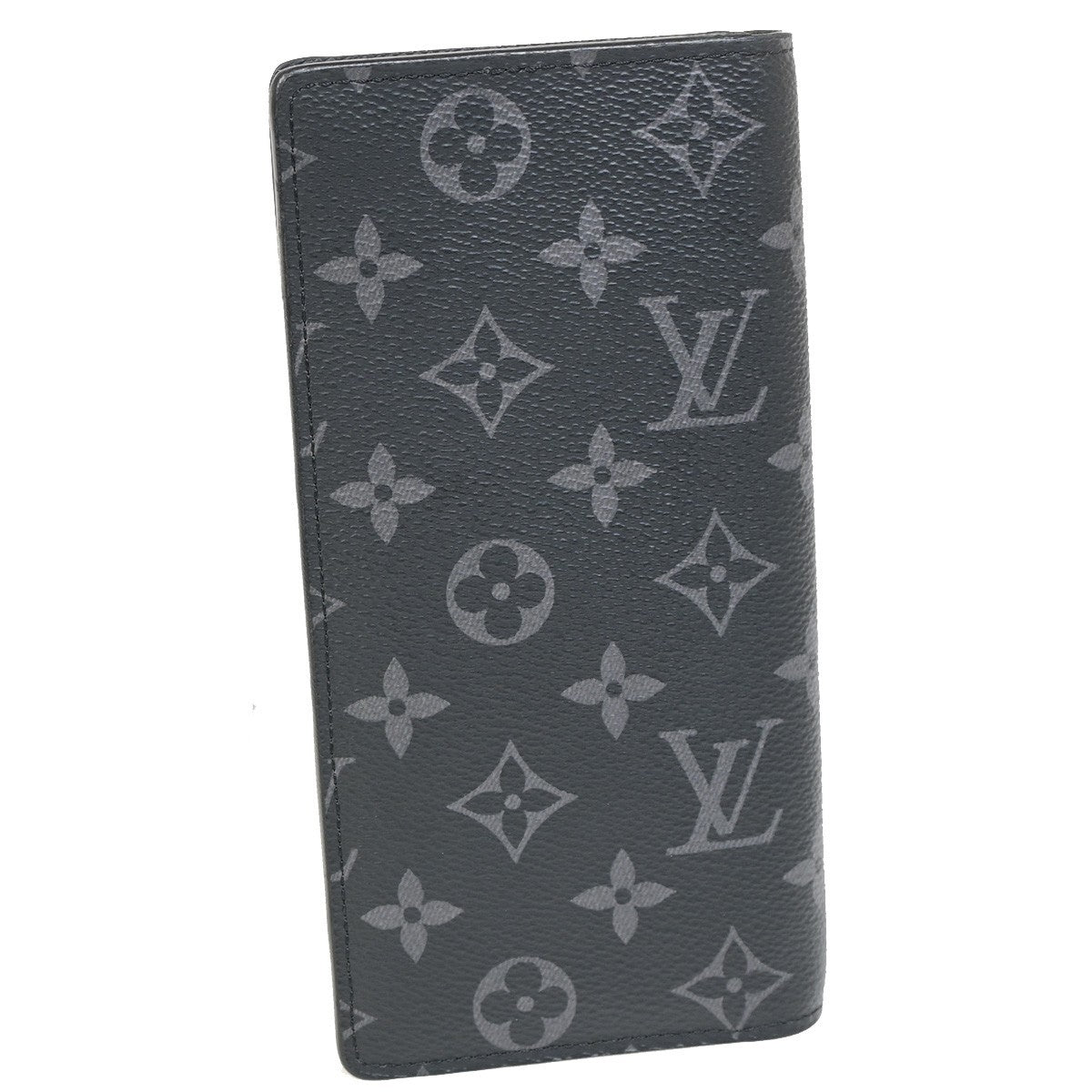 LOUIS VUITTON Portefeuille Brazza Long Wallet Monogram Eclipse BK M61697 88RL434
