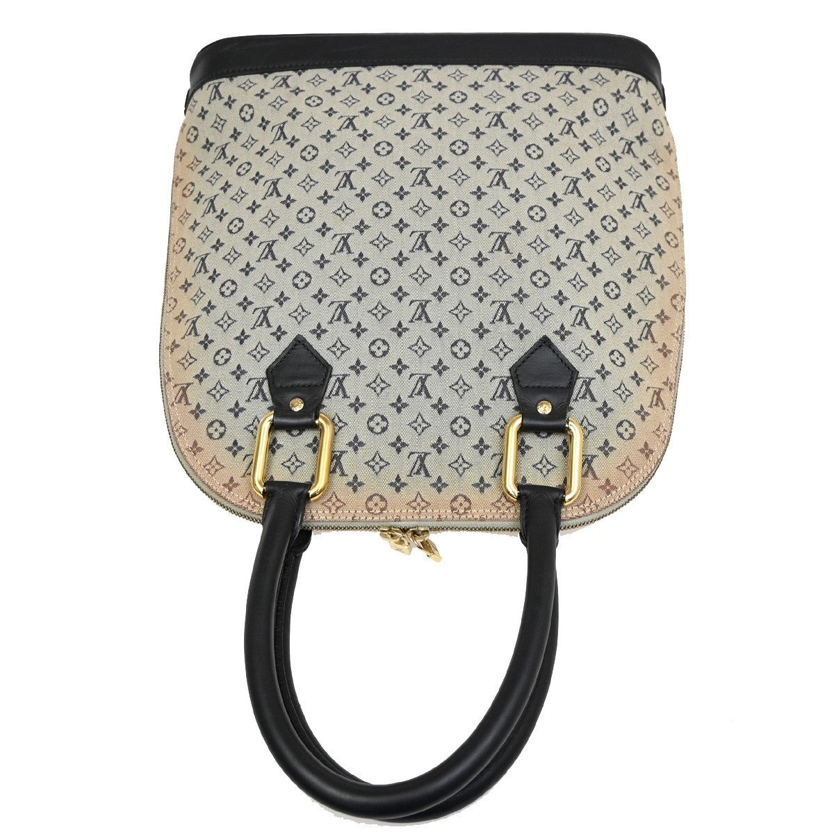 LOUIS VUITTON Alma Haut Hand bag Monogram Mini Canvas Leather BE M92203 31KB537