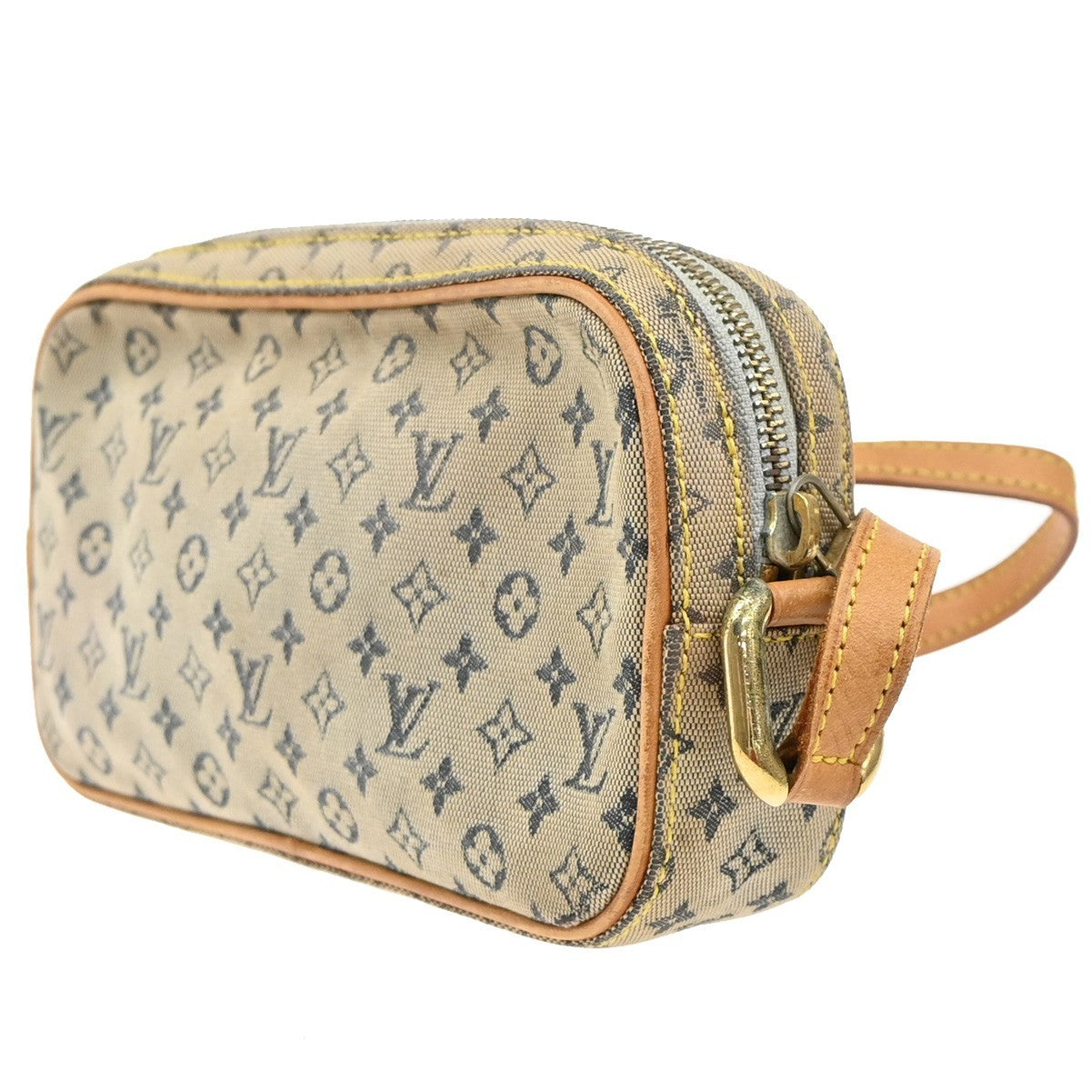 LOUIS VUITTON Juliette MM Monogram Mini Shoulder Bag Blue France M92004 69CA096