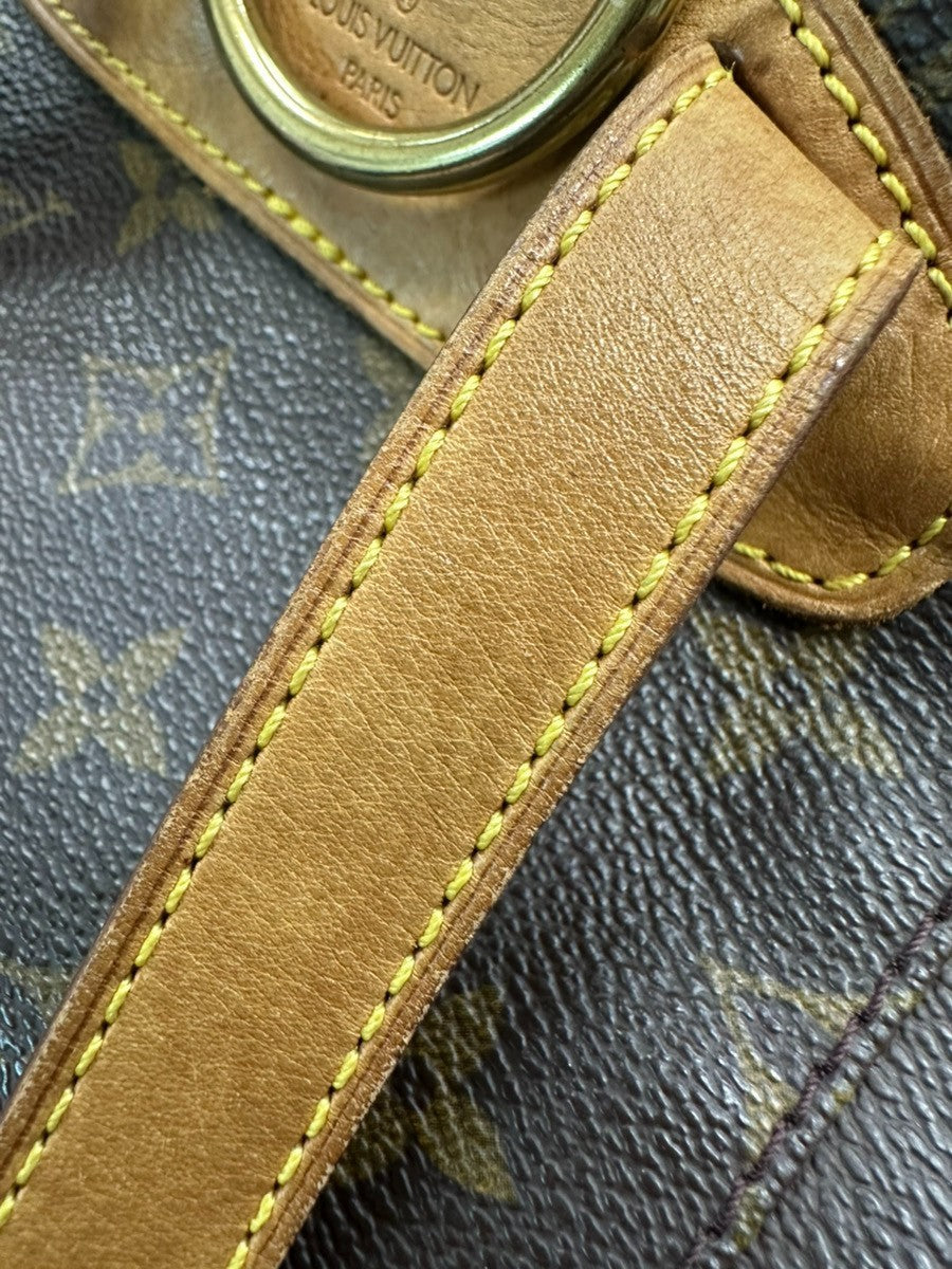 LOUIS VUITTON Montsouris MM Backpack Bag Monogram Leather Brown M51136 18KC526