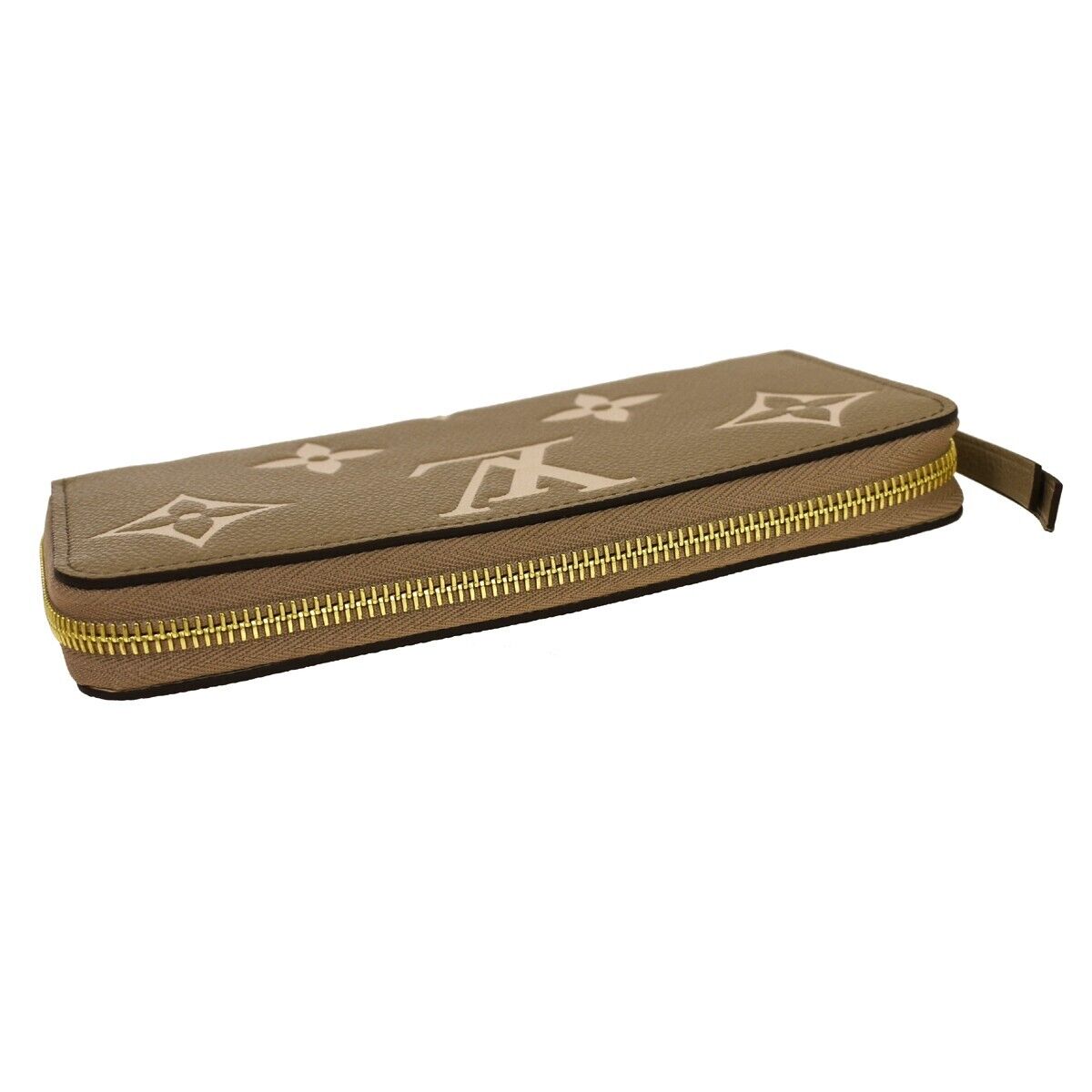 LOUIS VUITTON Zippy Wallet Bicolor Monogram Empreinte Leather M69794 59RH320