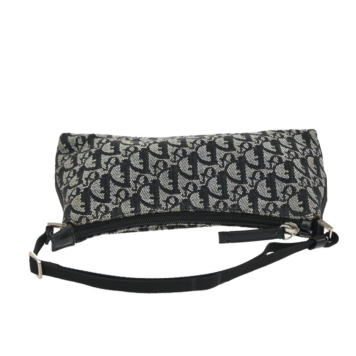 Christian Dior Monogram Shoulder Bag Pochette Black Italy 15SA074