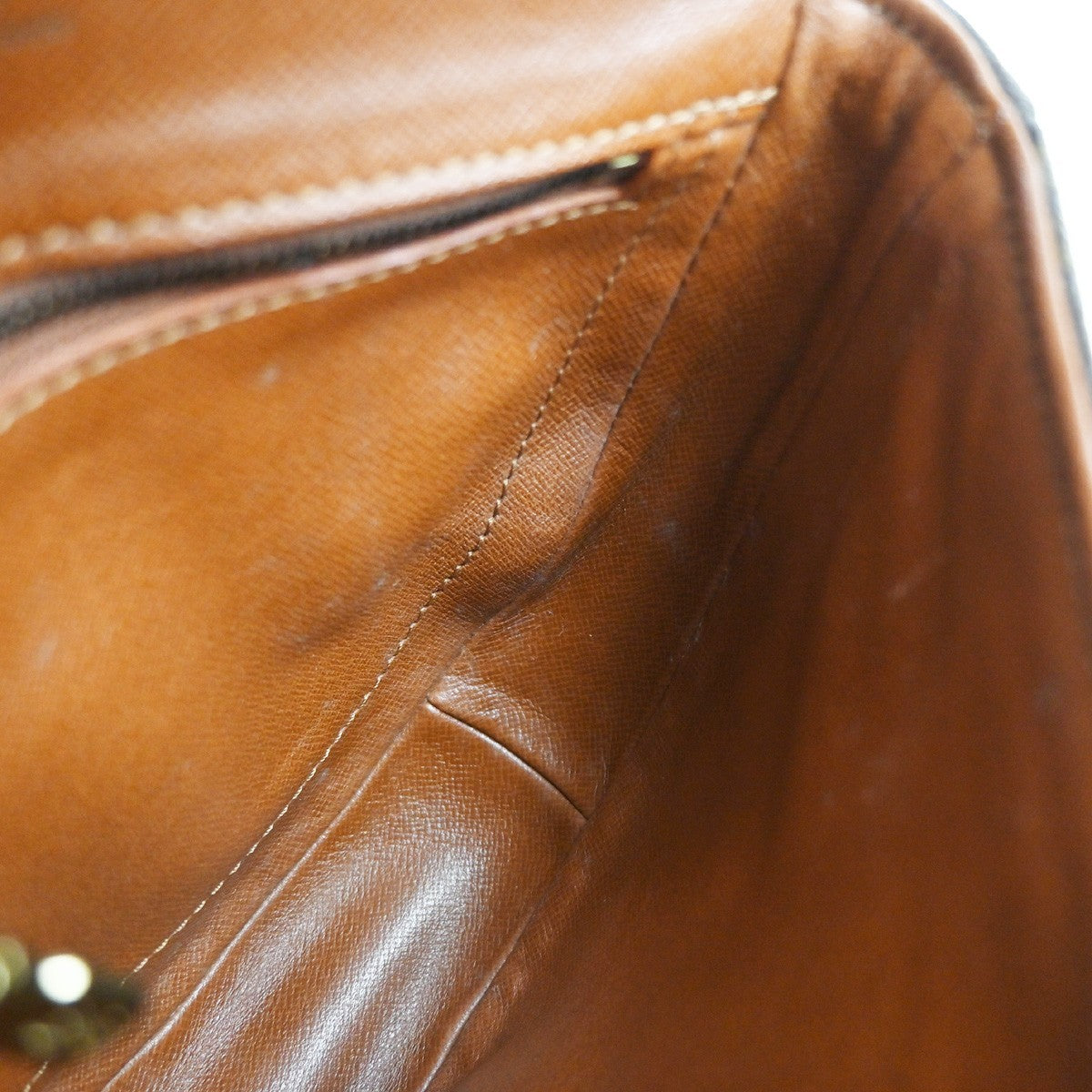 LOUIS VUITTON Chantilly PM Shoulder Bag Monogram Leather Brown M51234 30EF840