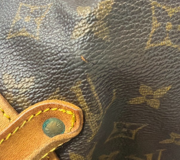 LOUIS VUITTON Saumur 35 Shoulder Bag Monogram Leather BN France M42254 77YJ008