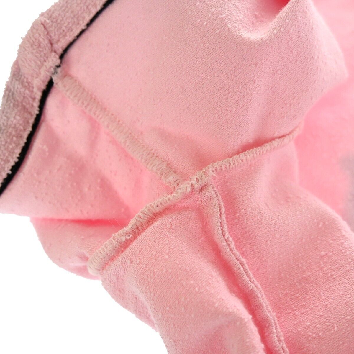 CHANEL CC Logo T-Shirt Tops #36 Cotton Blended Pink 19C Made In Italy 89RH348