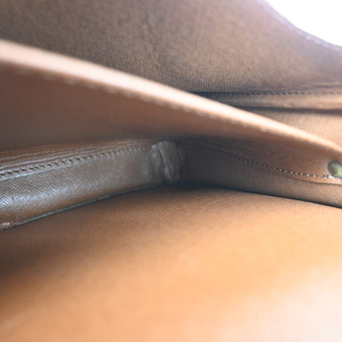 LOUIS VUITTON Cartouchiere GM Shoulder Bag Monogram Leather Brown M51252 88CA207