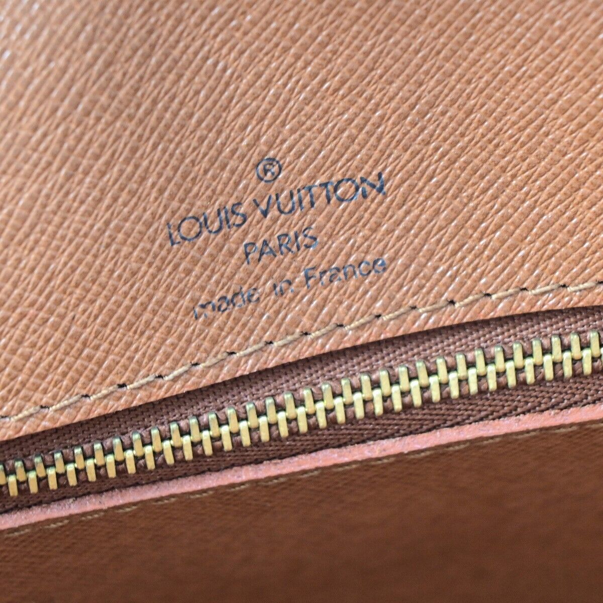 LOUIS VUITTON Porte Documents Voyage Briefcase Hand Bag Epi Brown M59098 82EB589