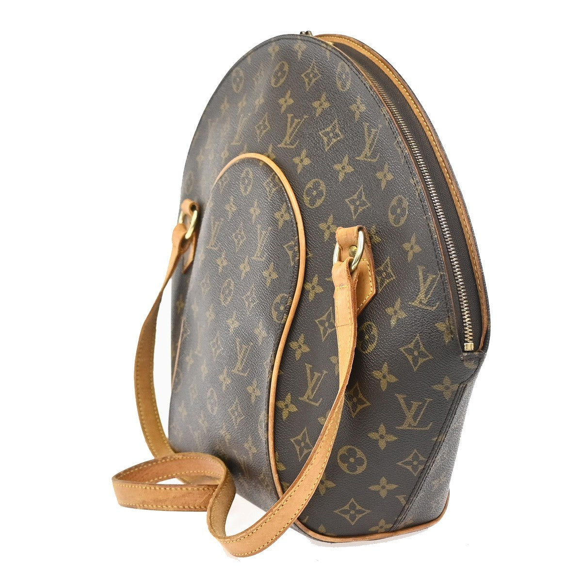 LOUIS VUITTON Ellipse Shopping Shoulder Bag Monogram Leather BN M51128 85KC943
