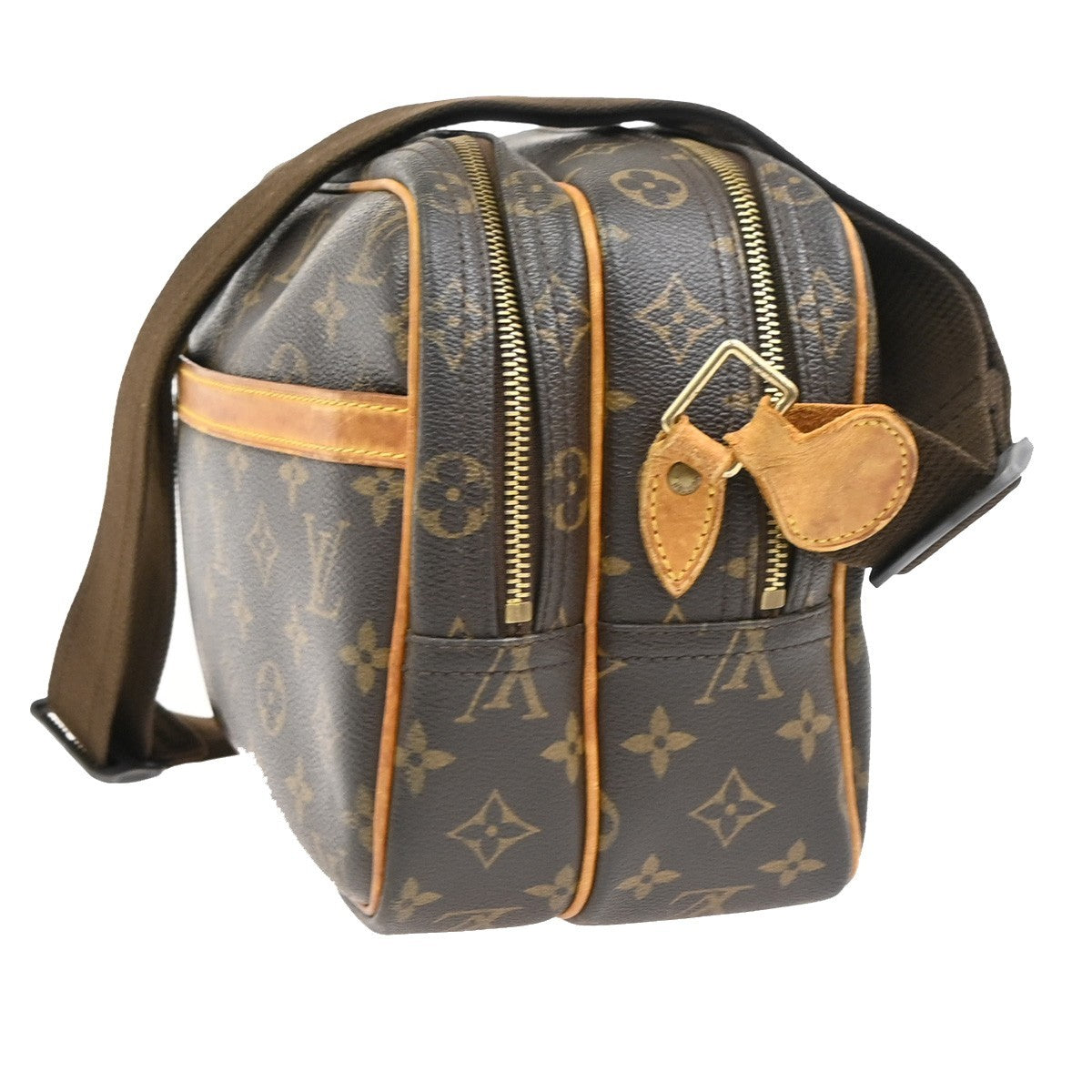 LOUIS VUITTON Reporter Crossbody Shoulder Bag Monogram Leather BN M45254 69PA082